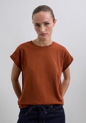 PLAINSKULL - T-Shirt basic - terracota