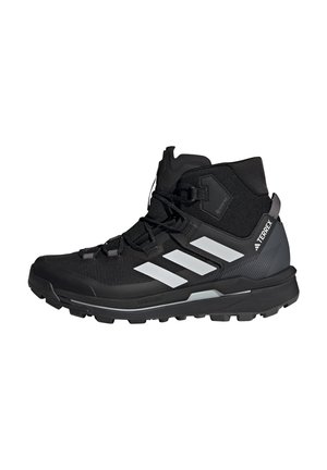 adidas Terrex SKYCHASER TECH MID GTX - Turistické topánky - core black grey one grey five