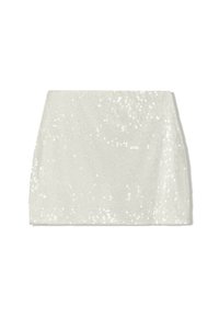 A-line skirt - white