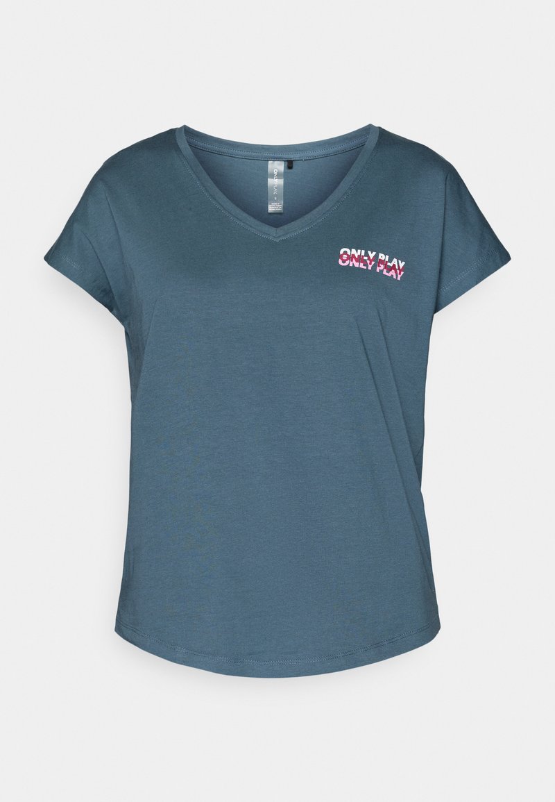 Only Play T-shirt basic blauw Only Play T-shirt basic blauw