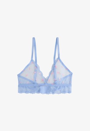 Next, REGULAR FIT - TULIP EMBROIDERED BRALETTE . - Reggiseno con ferretto - blue