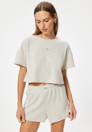 CROP - Pyjamapaita - beige
