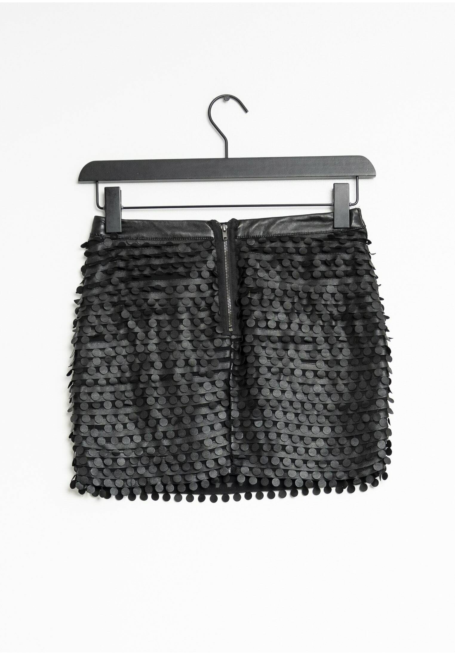 Sisley Gonna di pelle - black/nero - Zalando.it