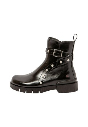 Plateaustiefelette - black