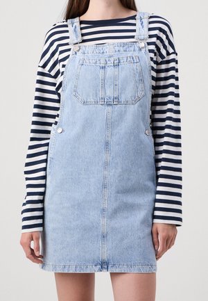 Denimkjoler - light-blue denim