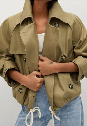 Lehká bunda - khaki