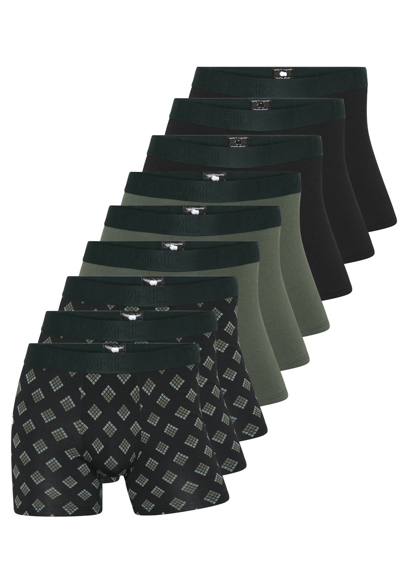 Dovre 9-PACK  - Boxer briefs - mottled green