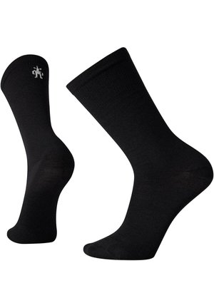 HIKE CLASSIC EDITION ZERO CUSHION LINER CREW SOCKS - Sportsstrømper - black