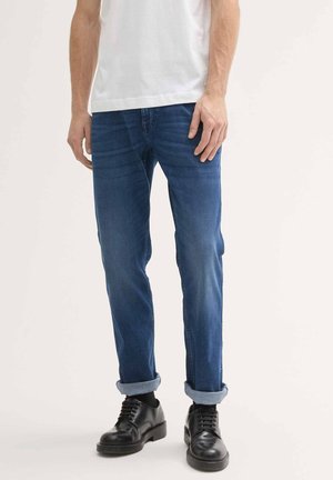 TTMARVIN Straight - Jean droit - used dark stone blue denim