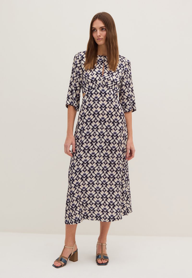 Stefanel Jurk meerkleurig Stefanel Jurk meerkleurig