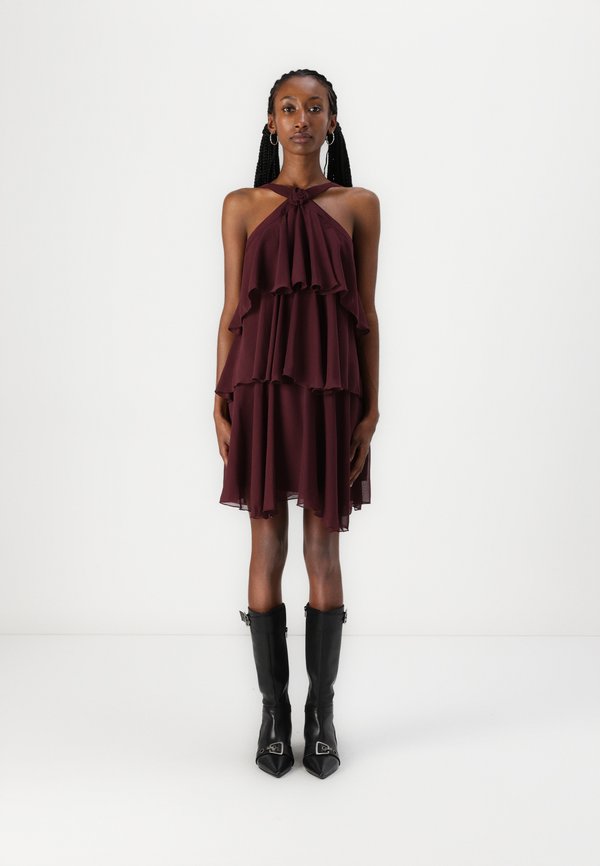 VMFELICIA RUFFLE SHORT - Cocktail dress / Party dress - winetasting