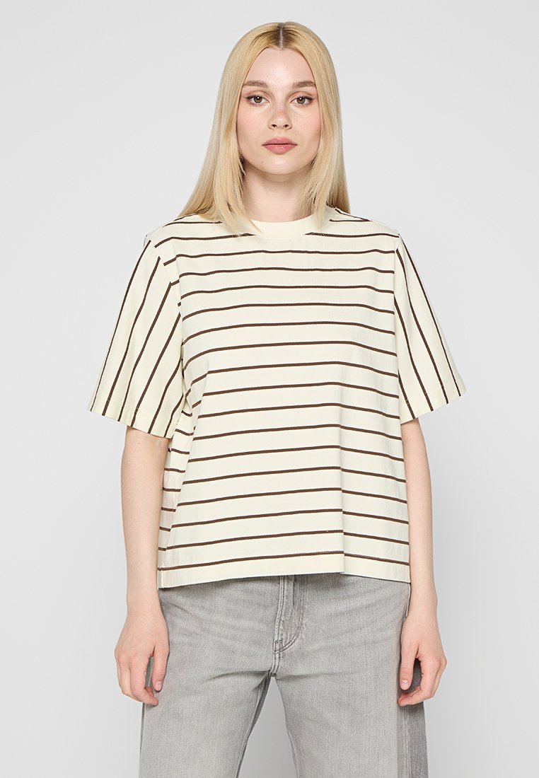 G-Star T-shirt print lichtgeel G-Star T-shirt print lichtgeel