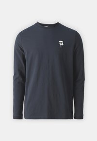 KARL LAGERFELD CREWNECK - Hosszú ujjú felső - midnight blue