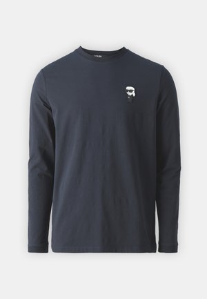 KARL LAGERFELD CREWNECK - Top s dlouhým rukávem - midnight blue