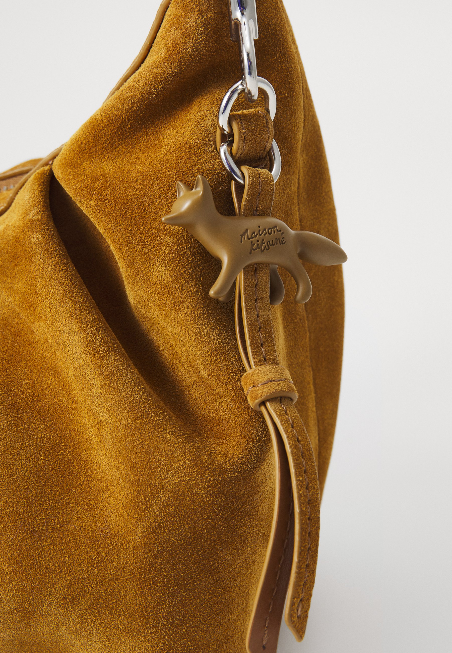 Maison Kitsuné BLOOM SHOULDER BAG - Sac à main - chino beige