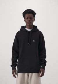 Mads Nørgaard STANDARD HOODIE LOGO - Mikina s kapucňou - black