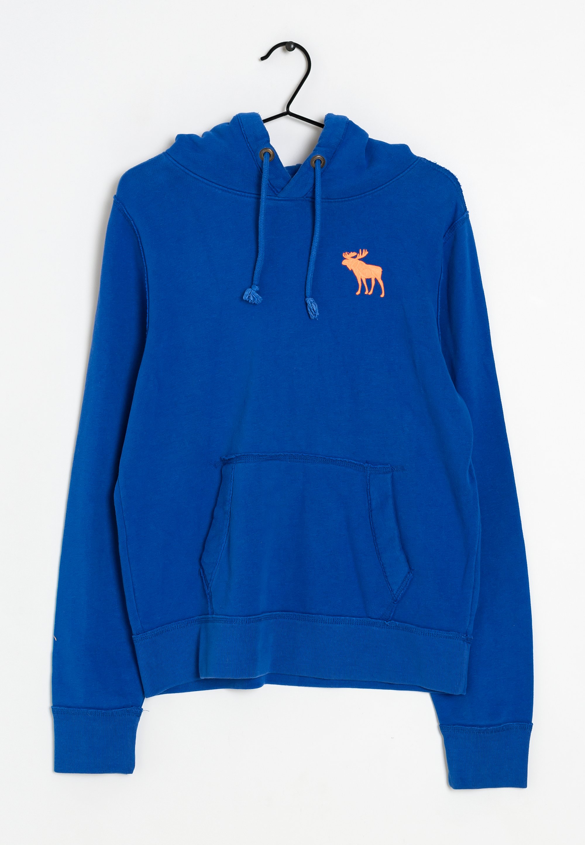 Abercrombie Fitch Felpa con cappuccio blue/blu (Second hand