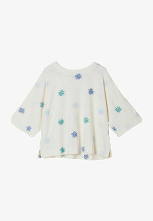 FatFace, REGULAR FIT - SUN EMBROIDERED T SHIRT . - Trükipildiga T-särk - ivory