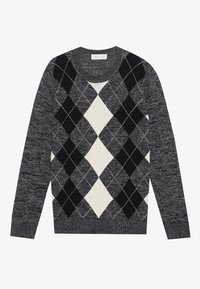 Pulover - dark grey melange