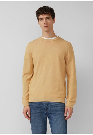 Strickpullover - gelb