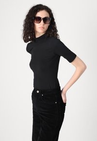 ONLY Tall ONLHOPE GLOBAL HIGH WAIST WIDE  - Trousers - black