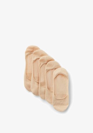 Tezenis TEZENIS PACK 5 UNISEX - Füßlinge - nude