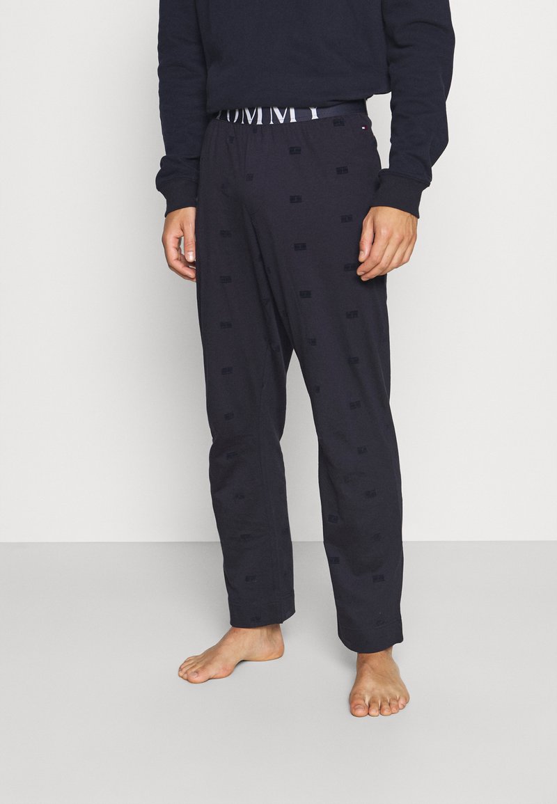Tommy Hilfiger ULTRA SOFT SLEEP PANT Pyjamabroek blue/blauw