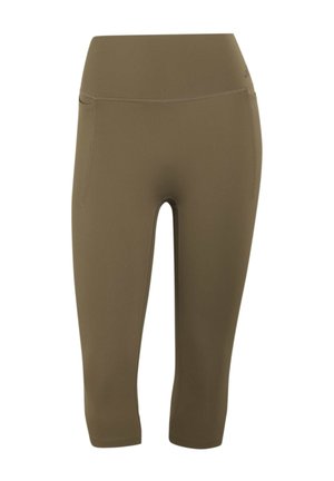 adidas Performance, Optime Contour Capri - Leggings - khaki six