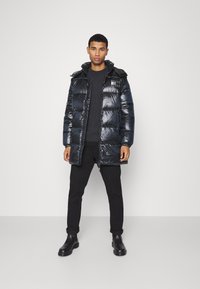 Tommy Jeans DETACHABLE LONG - Casaco de inverno - black