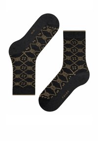 FALKE RETRO SENSATION - Socken - black