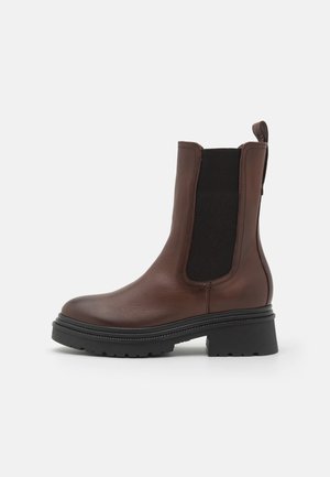 Marc O'Polo CAROL - Plateaustiefelette - cognac