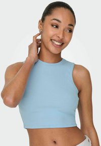 ONLY TANK SLIM FIT RUNDHALS - Top - clear sky