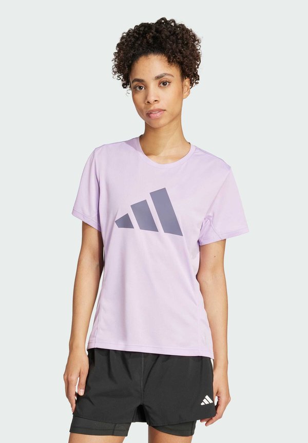 RUN IT TEE - Print T-shirt - powder plum