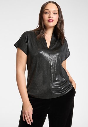 LAMINATO - Bluse - nero