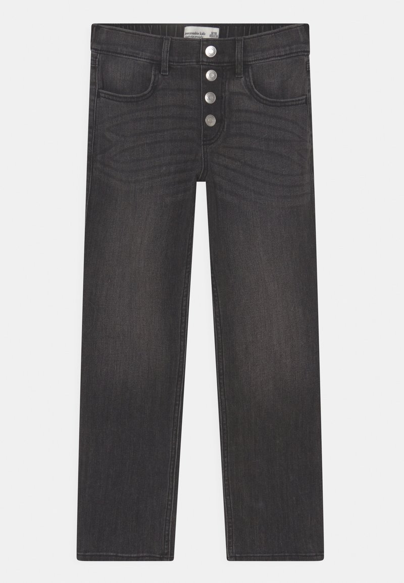 Abercrombie & Fitch Jeans Straight Leg black destroy/schwarz Zalando.at