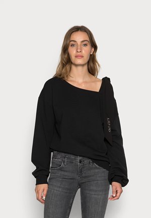 FELPA CHIUSA - Sweater - nero