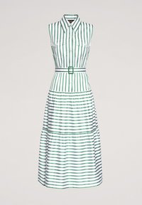 Luisa Spagnoli PELLICOLA - Skjortklänning - var bianco verde