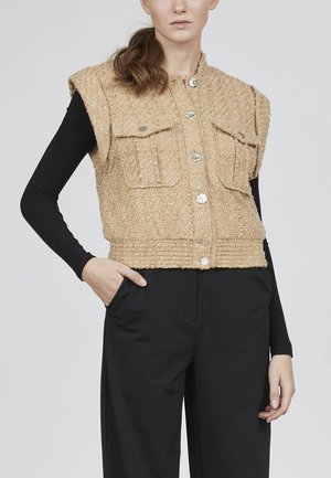 Vest - camel