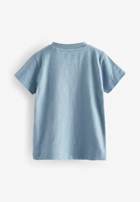 Next APPLIQUÉ TRANSPORT SHORT SLEEVE - REGULAR FIT - Triko s potiskem - blue green