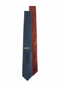 Next TEXTURED WITH 2 PACK REGULAR - Krawatte - rust brown