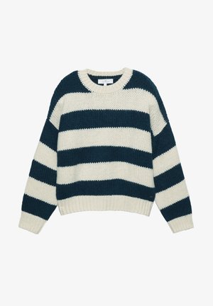 PULL&BEAR Pulover - dark blue