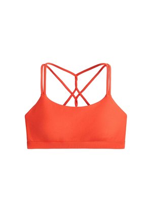 OYSHO, COMFORTLUX LIGHT SUPPORT SPORTS BRA WITH CROSSOVER STRAPS - Brassières de sport à maintien léger - mottled orange