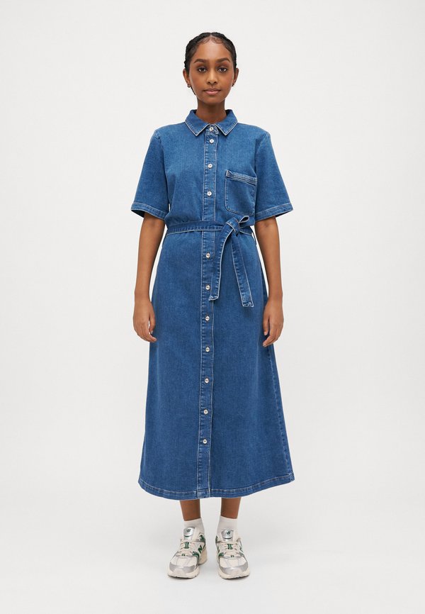 ONLLANA LONG DRESS - Jeanskleid
