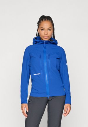 EIGER NORDWAND IN FLEX AIR HOODED JACKET WOMEN - Chaqueta outdoor - blue