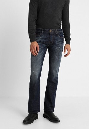 Jean bootcut - dark-blue denim