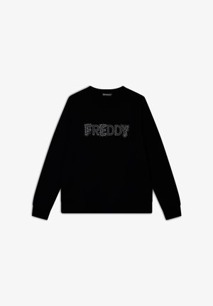 Freddy GIROCOLLO CON LOGO IN STRASS - Sudadera - nero
