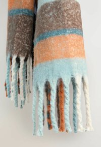 HEAVYWEIGHT BRUSHED - Bufanda - blue/orange