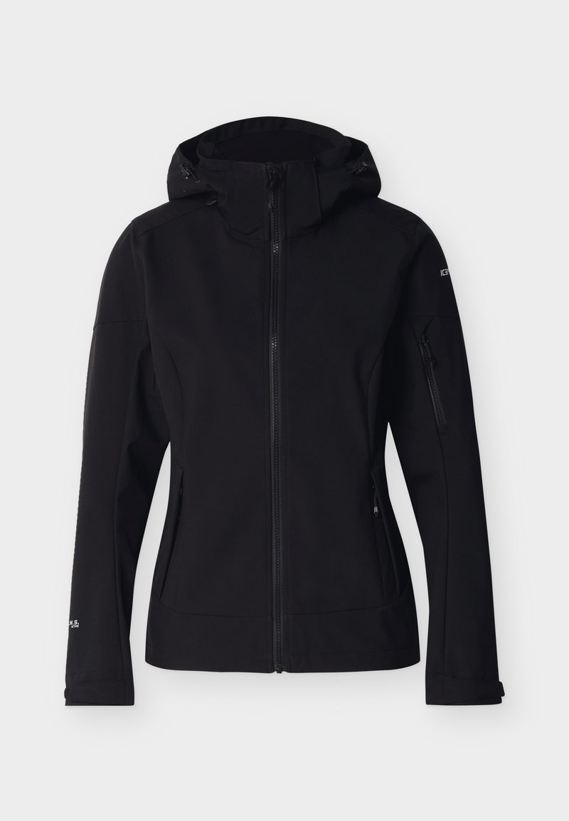 Icepeak BATHGATE - Chaqueta softshell - basic black/negro - Zalando.es
