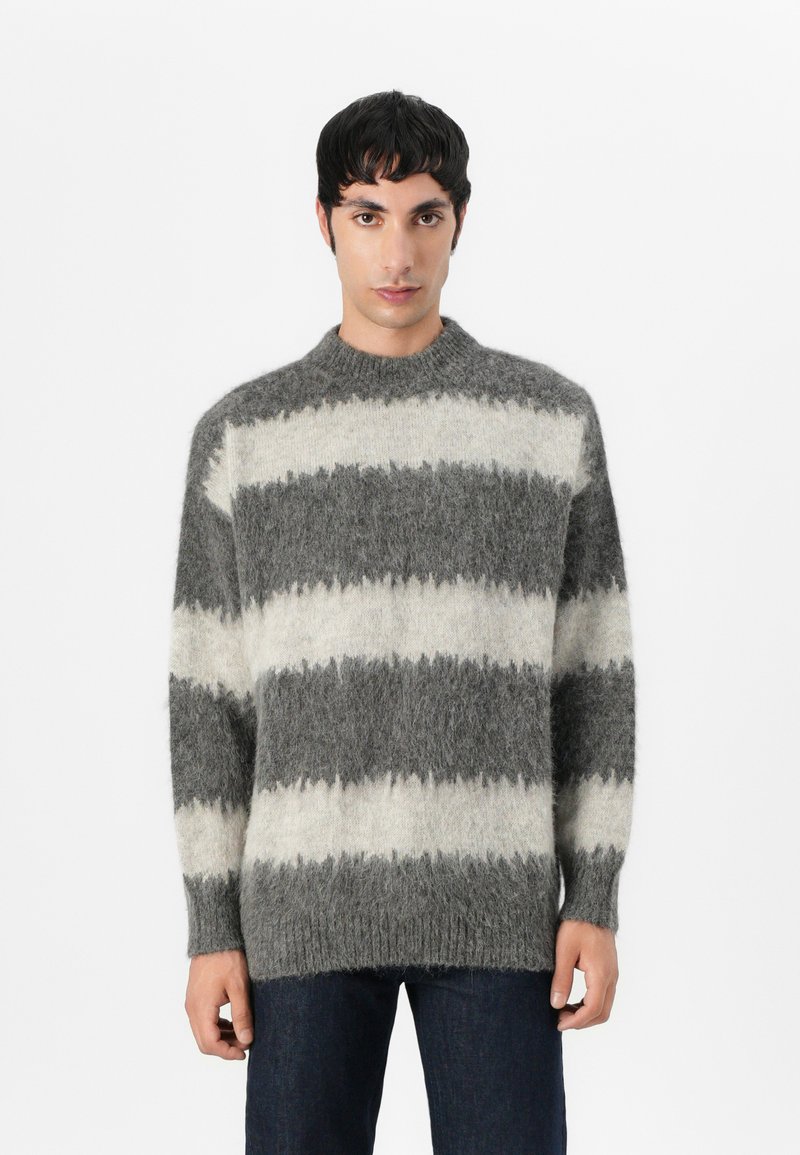 Holzweiler Trui grijs gemêleerd