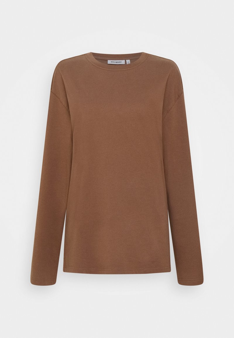 Weekday Longsleeve bruin